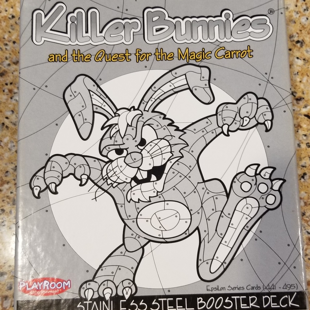 Killer Bunnies Stainless Steel Booster Deck